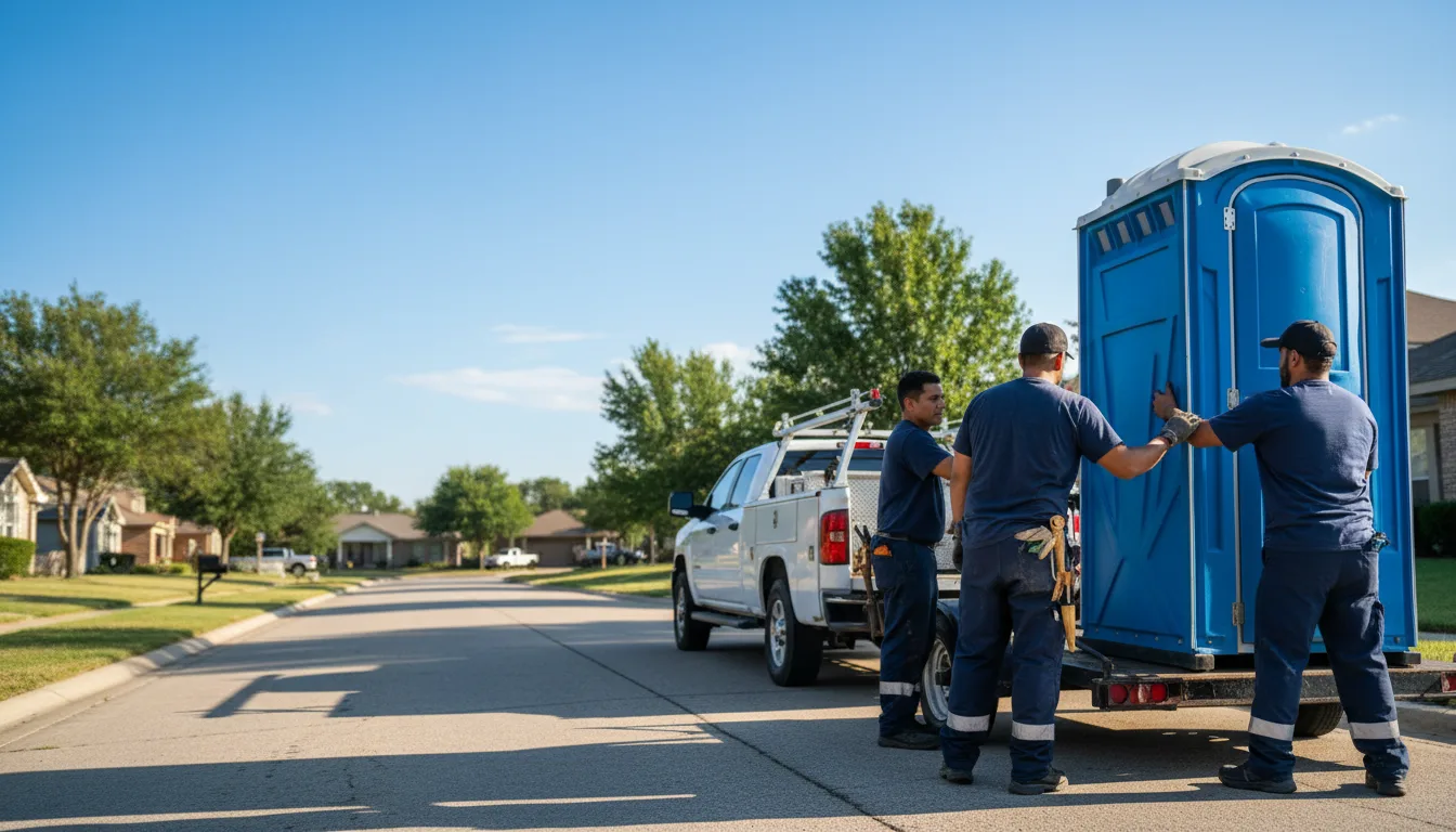 Portable Toilet Rental in Matteson, IL near me